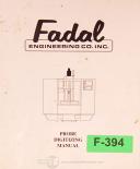 Fadal-Fadal VMC, Machining Center, Engineering Training Manual Year (1991)-VMC-06